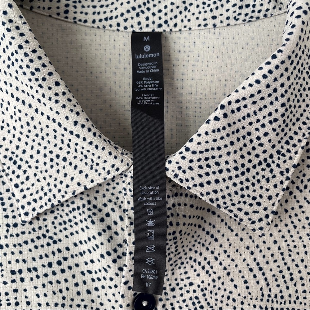 Airing Easy SS Button Down In Multi - Picture 3 of 4